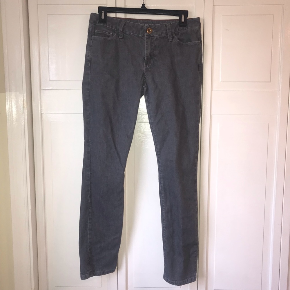 3 FOR $15 Banana Republic Gray Skinny Jeans, size 27S